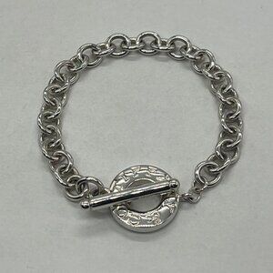 Tiffany & Co Donut Link Chain Toggle Bracelet